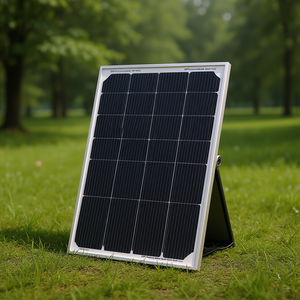 Panneau solaire polycristallin pliable de 50 W avec tension de 36 V et couvercle avant en verre - Product Image 3