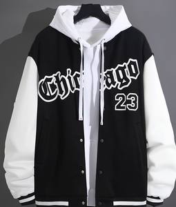 Chaquetas Varsity para Hombre de Lona Ligera y Transpirable, Estilo Nuevo y Moderno, con Logotipo Personalizado, Impermeables, con Capucha, para Invierno 2024 - Product Image 1