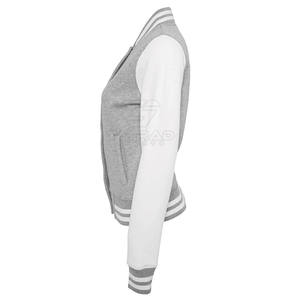 Produit tendance Veste de survêtement pour femme Respirante Hiver Chaude Vente chaude Mode Bouton unique Tricoté Col montant Logo personnalisé - Product Image 3