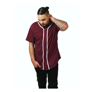 Impresión digital cosido uniforme de béisbol equipo Jersey hecho a medida usted propio diseño Softball botón abajo sublimación - Product Image 5