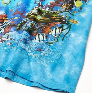 Camisetas informales de calidad superior para hombre, material ligero y duradero de poliéster/algodón, diseño de impresión digital con patrón sólido - Product Image 3