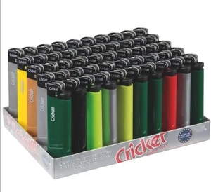 ไฟแช็คแบบใช้แล้วทิ้ง Clicket Original แพ็ค 50 ชิ้น สีเขียว แดง เหลือง น้ำเงิน พลาสติก บิวเทน กันลม พกพาสะดวก ใช้กับบุหรี่ ใช้กลางแจ้ง - Product Image 2