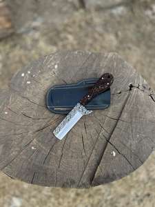 2026 Latest Design Custom Color Size Steel <b>Blade</b> <b>Knives</b> Leather OEM Service Solid Material For Sale - Product Image 3