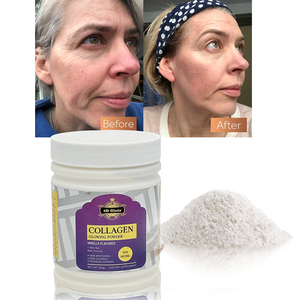 5D glutaベスト500gコラーゲングローイングパウダーサプリメントプロテインパウダー髪用ネイル100% ナチュラルデイリー用女性 & 男性用スポーツ - Product Image 1