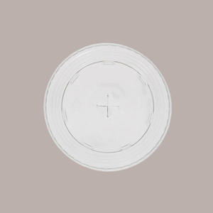 100 piezas de tapa plana perforada opaca accesorios para bebidas Cruz Dm85 vidrio B42 - Product Image 1