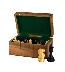 Caja de madera para relojes y decoración de ajedrez pulida para el hogar estilo de amor ataúd hecho a mano - Product Image 2