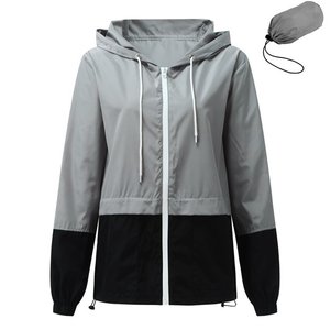 Chaqueta de Mujer de Moda Más Vendida, Nueva Llegada, Precio Económico, Calidad OEM, Chaqueta Cortavientos para Mujer - Product Image 3