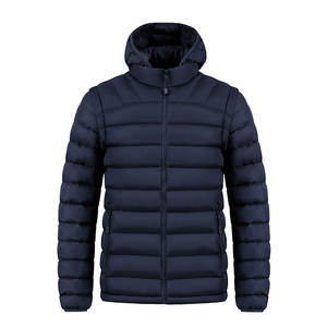 Venta al por mayor a prueba de viento OEM nueva ropa de hombre invierno North Puffer cara abajo chaqueta espesar abrigo de invierno cálido Puffer chaqueta - Product Image 5