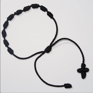 Bracelets de 10 nœuds de chance dans des couleurs variées, faits à la main en fil de nylon-tendance-* PERSONNALISABLE * - Product Image 3
