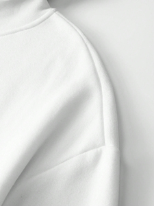 Pull à capuche imprimé de Noël pour hommes 100% coton Polyester polaire hiver thermique fermeture éclair sweat respirant confortable - Product Image 4