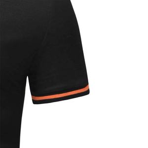 Polo con adorno de contraste para hombre, camisa deportiva de Golf, de algodón, de manga corta, informal, lisa, personalizada, talla grande, nueva - Product Image 5