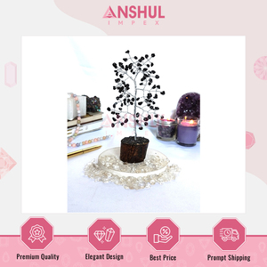 Árboles de Piedras Preciosas de Obsidiana Negra de 100 Chips, Diseño Atractivo, Calidad Excepcional, Alta Demanda, para Compradores Globales a Bajo Costo - Product Image 3