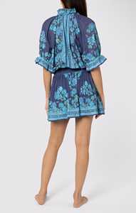 Nuevo Vestido Corto Estampado 2026 para Mujer, Verano, Algodón, Diseño con Volantes, Hecho a Mano, Estilo Boho - Product Image 4