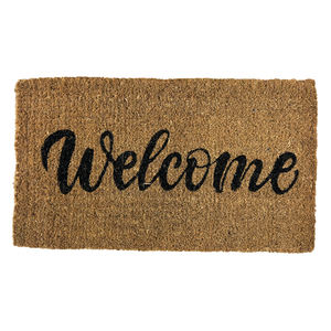 Venta exclusiva en las alfombrillas de fibra de coco 100% impresas naturales más vendidas: lavables, duraderas y personalizables para uso doméstico a precio al por mayor - Product Image 1