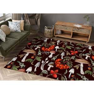 Alfombra de Lana Tradicional Colorida con Diseño de Patchwork, Ecológica, Antideslizante, Lavable a Máquina, Pelo Medio, Base de Látex, Lavado a Mano - Product Image 2