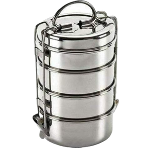 Eco Friendly Custom Multi Layer Office School Kids Stainless Steel Double Wall Lunchbox <b>Tiffin</b> <b>Box</b> Usa - Product Image 1