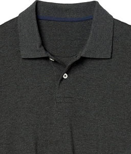 Polo de piqué de algodón de corte regular para hombre, diseño personalizado, estampado de letras lavadas, polos de talla grande para hombre - Product Image 5