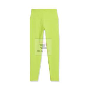 Venta al por mayor de cintura alta gimnasio Legging para las mujeres transpirable de punto Yoga Leggings tejido - Product Image 6