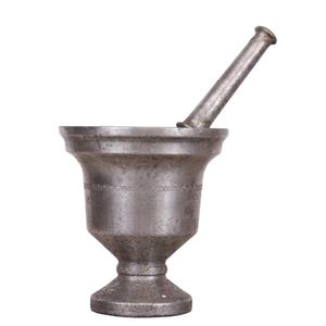 Mortier et pilon créatifs en aluminium pour la maison restaurant accessoires de cuisine outils pour herbes et épices broyeur de médicaments en granit masher - Product Image 1