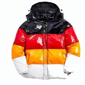 Vente en gros de doudounes personnalisées pour hommes manteau d'hiver matelassé Streetwear léger et coupe-vent chaud OEM ODM - Product Image 1