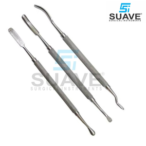 ชุดตะไบกระดูกทันตกรรมแบบคู่สำหรับใช้ผ่าตัดฟันทำจากสเตนเลสสตีลใส่สบาย - Product Image 5