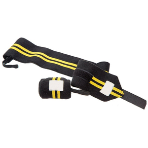 Adjustable Gym Training Weight Lifting Wrist Wraps Elastic Athlete Sports Wrist Protectors Customized Logo Wrist Wraps OEM - Product Image 4