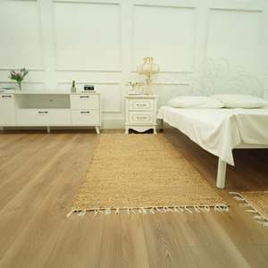 Tapis de couloir en jacinthe d'eau tissé à la main de qualité supérieure taille personnalisable Style Boho haute pile lavable écologique animaux de compagnie - Product Image 4