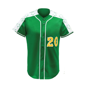 Jersey de béisbol personalizado de alta calidad, sublimado de poliéster con impresión de nombre y diseño de logotipo, patrón en blanco, camisetas baratas - Product Image 6