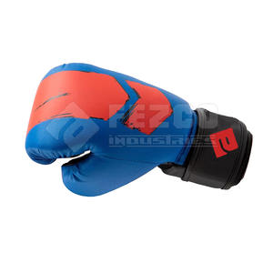 Gants de boxe en cuir PU avec logo personnalisé avec évacuation de l'humidité et fermeture à crochet et boucle couleurs personnalisées vente en gros de haute qualité - Product Image 5