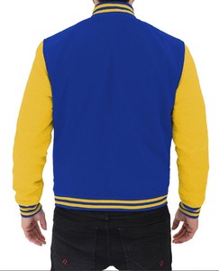 Blousons universitaires pour hommes, mode hiver, respirants, coupe-vent, grandes tailles, chauds, style streetwear, faible MOQ, doublure polaire, meilleures ventes - Product Image 3
