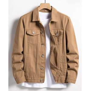 Veste en jean à logo personnalisé pour hommes Veste en coton décontractée de créateur OEM pour homme Vestes en jean de meilleure qualité pour hommes - Product Image 6