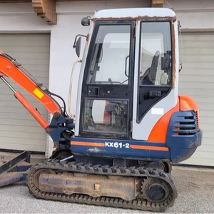 รถขุดขนาดเล็ก Kubota KX61-2 2.5 ตัน เครื่องยนต์ดีเซล ระบบไฮดรอลิก แบบตีนตะขาบ สำหรับขาย - Product Image 1