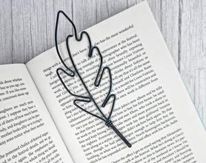 Luxury <b>Metal</b> <b>Bookmark</b> With Feather Design For Bible Study Office Desk And Elegant Reading Accessories - Product Image 1