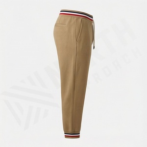Pantalon de survêtement pour homme 100% coton, pantalon de survêtement chaud d'hiver, taille élastique, style décontracté, taille mi-haute, service OEM disponible - Product Image 3