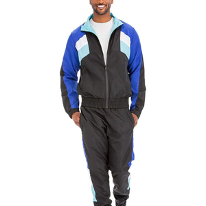 ชุดวอร์มกันลมเข้ารูปสำหรับผู้ชายชุดวิ่งออกกำลังกายสไตล์สตรีทแวร์ระบายอากาศได้ดีโลโก้ตามสั่ง - Product Image 3