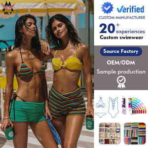 <span class=keywords><strong>Costume</strong></span> <span class=keywords><strong>da</strong></span> <span class=keywords><strong>Bagno</strong></span> Personalizzato 2025 Nuovo Design Reversibile Bikini Due Pezzi <span class=keywords><strong>Senza</strong></span> <span class=keywords><strong>Cuciture</strong></span> - Product Image 3