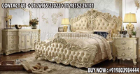 Modernes Klassisches Traditionelles Elegantes Kingsize-Bettset aus Teakholz mit Nachttischen Premium-Schlafzimmergarnitur Anpassbare Farbe Langlebig
