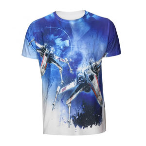 T-shirts à sublimation personnalisée Impression de t-shirt à sublimation en polyester 100% - Product Image 1