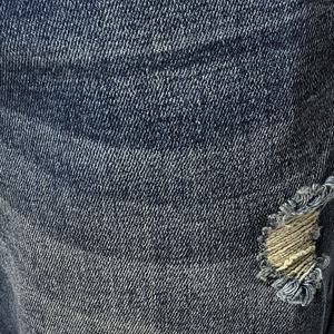 وصول جديد مخصص عارضة الرجعية كسول شارع عالية على غرار الهيب هوب خليط ممزق الرجال الجينز الساق واسعة بأسعار رخيصة جدا - Product Image 4