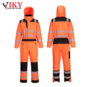 Equipo de Protección Personal, Overol con Bolsillos en el Pecho, Ajuste para Mangas Largas, Ropa de Trabajo de Alta Visibilidad, Traje de una Pieza - Product Image 6