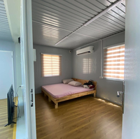 JZA 20 pieds 40 pieds paquet plat Portable modulaire préfabriqué petite maison bureau mobile détachable conteneur maison