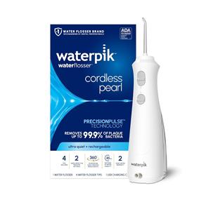 Irrigador Bucal Inalámbrico Recargable Pearl para Cuidado de Dientes, Encías y Aparatos Ortodóncicos, Uso Doméstico, 4 Puntas de Irrigación - Product Image 1