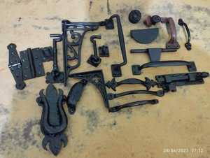 Laque solide tirer poignée meubles cuisine Vintage poignée tire fer acier moulé Antique Style classique armoire porte tirer bouton - Product Image 4