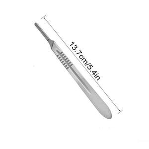 Chirurgie Scalpel hôpital manche de Scalpel chirurgical NO.4 lames chirurgicales jetables pour opération générale Scalpel en acier inoxydable - Product Image 2