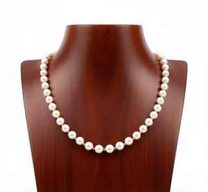 Collar de Perlas de Agua Dulce Cultivadas de Alta Calidad Hecho a Mano para Mujer, Varios Tamaños y Formas, Cadena de Perlas Clásicas, Regalo al por Mayor - Product Image 5