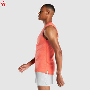 Débardeur de fitness sur mesure pour hommes gilet tricoté respirant Singlet Style décontracté en vente fournisseur pakistanais - Product Image 2
