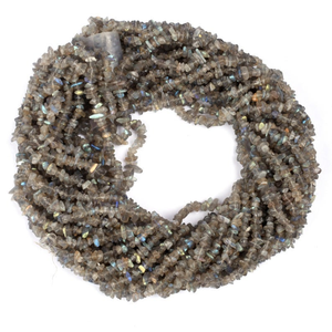 Venta al por mayor de cristal natural labradorita Chip pulsera suelta cuentas de piedras preciosas en bruto para la decoración de cuentas de piedra - Product Image 1