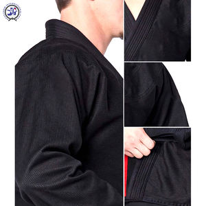 Uniforme de Jiu Jitsu con impresión de logotipo personalizado de alta calidad para adultos, nuevo diseño, mangas completas ligeras para ropa de artes marciales - Product Image 6