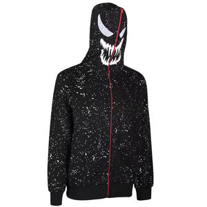 Sudaderas con Capucha de Forro Polar Grueso para Hombre, Invierno 2025, Venta al por Mayor de Ropa Urbana, con Cierre Completo y Pedrería, a Precios Económicos - Product Image 1