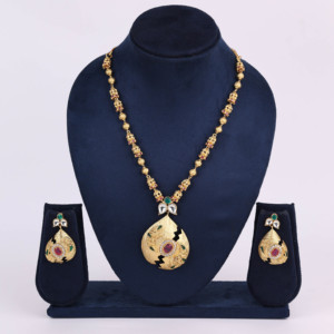 El mejor conjunto de collar largo de latón antiguo a la moda, tipo religioso ortodoxo tradicional Chapado en mate, boda, Mercados Globales exportados - Product Image 1